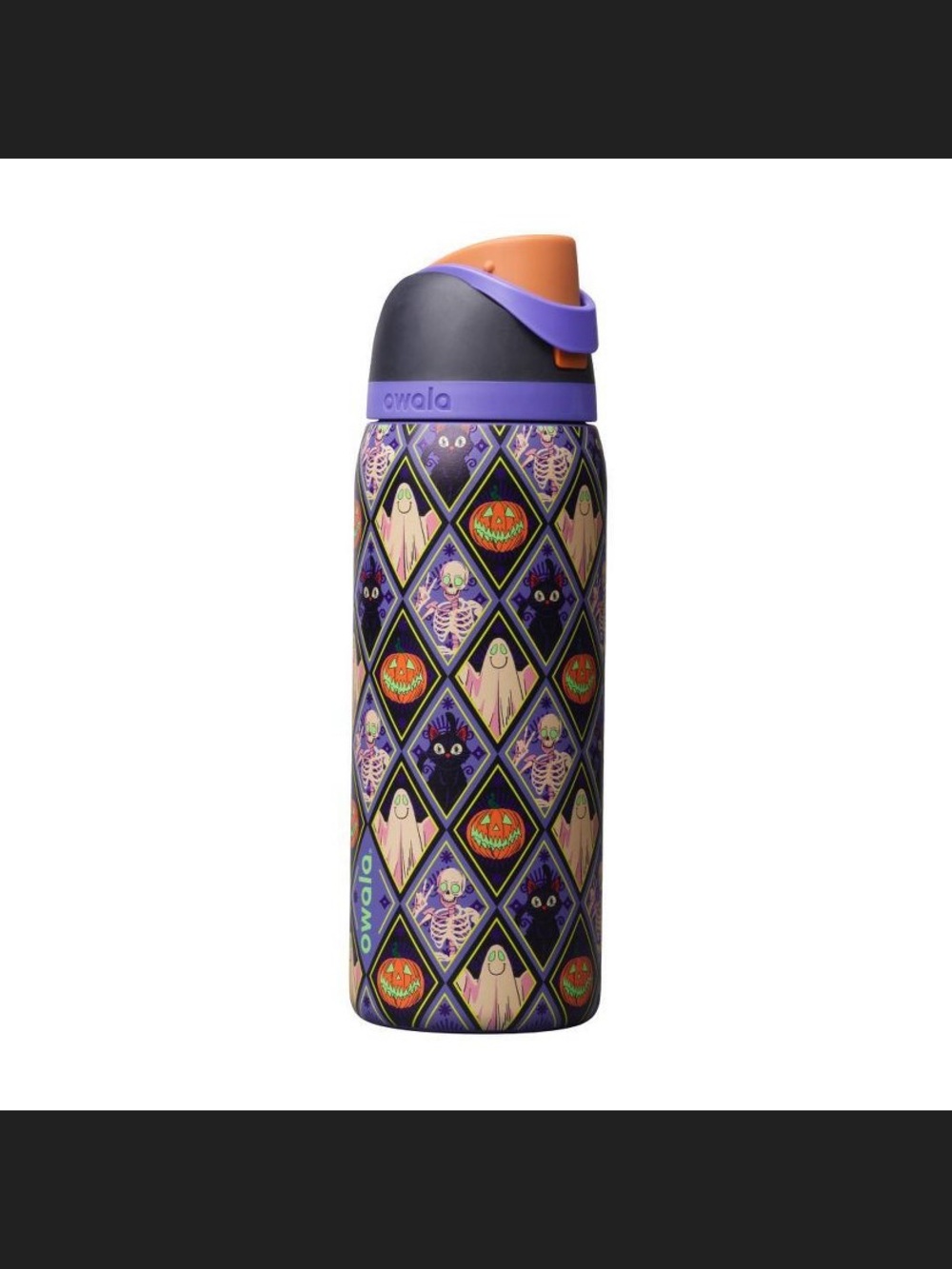NWT. OWALA 32oz Insulated Water Bottle- Spooky Social